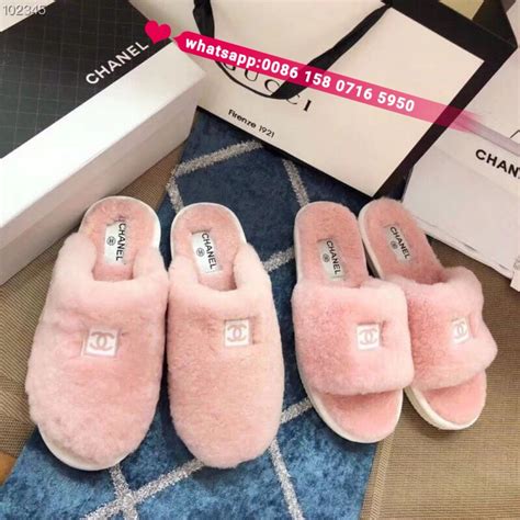 chanel pink slippers|Chanel slippers cost.